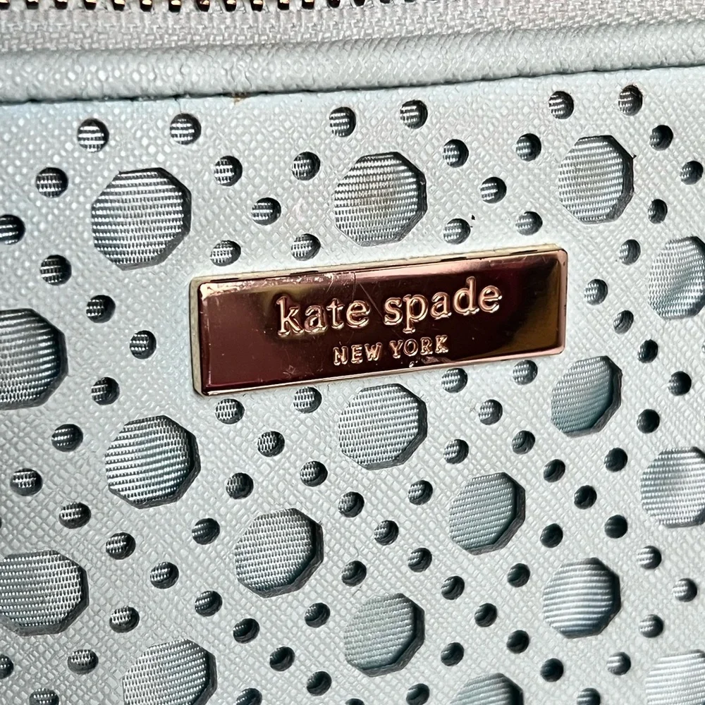 Kate Spade Newbury Lane Caning Small Rachelle satchel in Grace Blu
